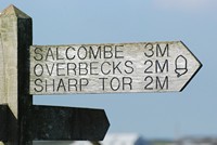 [Walk sign post]