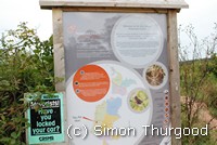 [An Information sign in the carpark]