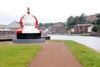 [Looking up towards the keys at Exeter]