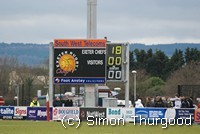 [Sandy Park - the home of Exeter Chiefs Rugby Club]