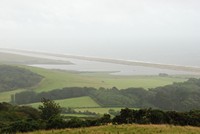 [Fleet lagoon taken from the hills behind]
