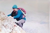 [Me climbing on Snowdon]